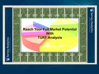 Reach Your Full Market Potential
             With
        TURF Analysis
 