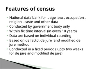Comprehensive Overview of Census Methods, Objectives, and Importance in ...