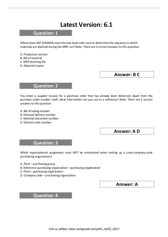 C_TS452_2022 Fragen Beantworten