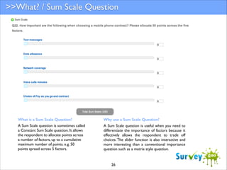 Surveygoo question types guide | PDF