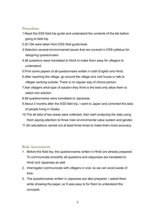ESS IA -Survey IA -1 | PDF