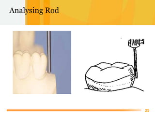 Surveyor and technique of Surveying in Removable partial denture | PPTX