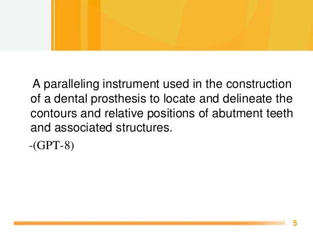 Surveyor And Technique Of Surveying In Removable Partial Denture - stewart 5