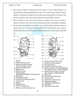Engg Using Instruments List Surveying 1 lab-manual_syb_tech | PDF