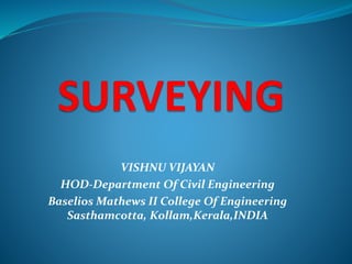 VISHNU VIJAYAN
HOD-Department Of Civil Engineering
Baselios Mathews II College Of Engineering
Sasthamcotta, Kollam,Kerala,INDIA
 