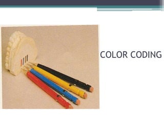 COLOR CODING
 