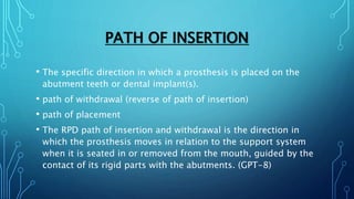 Surveying in Removable Prosthodontics | PPTX