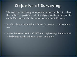 surveying.pptx linear and angular measurements | PPTX