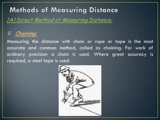 surveying.pptx linear and angular measurements | PPTX