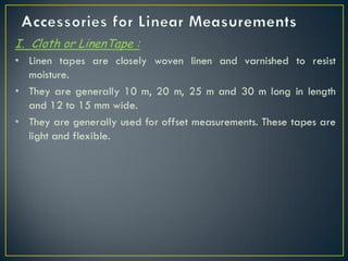 surveying.pptx linear and angular measurements | PPTX