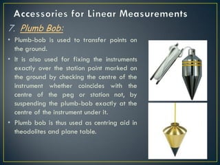surveying.pptx linear and angular measurements | PPTX
