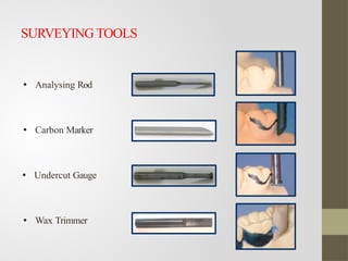 Comprehensive Guide to Surveying in Removable Partial Denture Design | PPTX