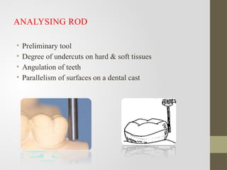 Comprehensive Guide to Surveying in Removable Partial Denture Design | PPTX