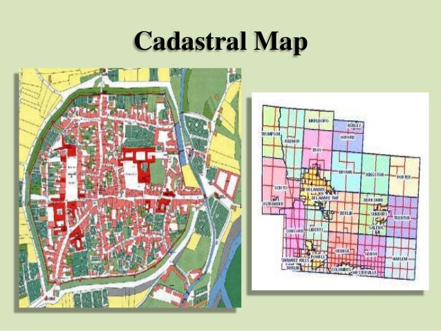 Surveying - topographical maps 19 cadastral