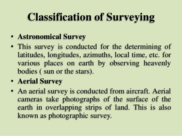Surveying - 