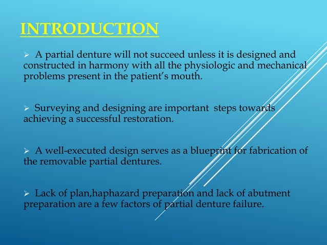 Surveyors and surveying in RPD | PPTX | Dental Health | Diseases and ...