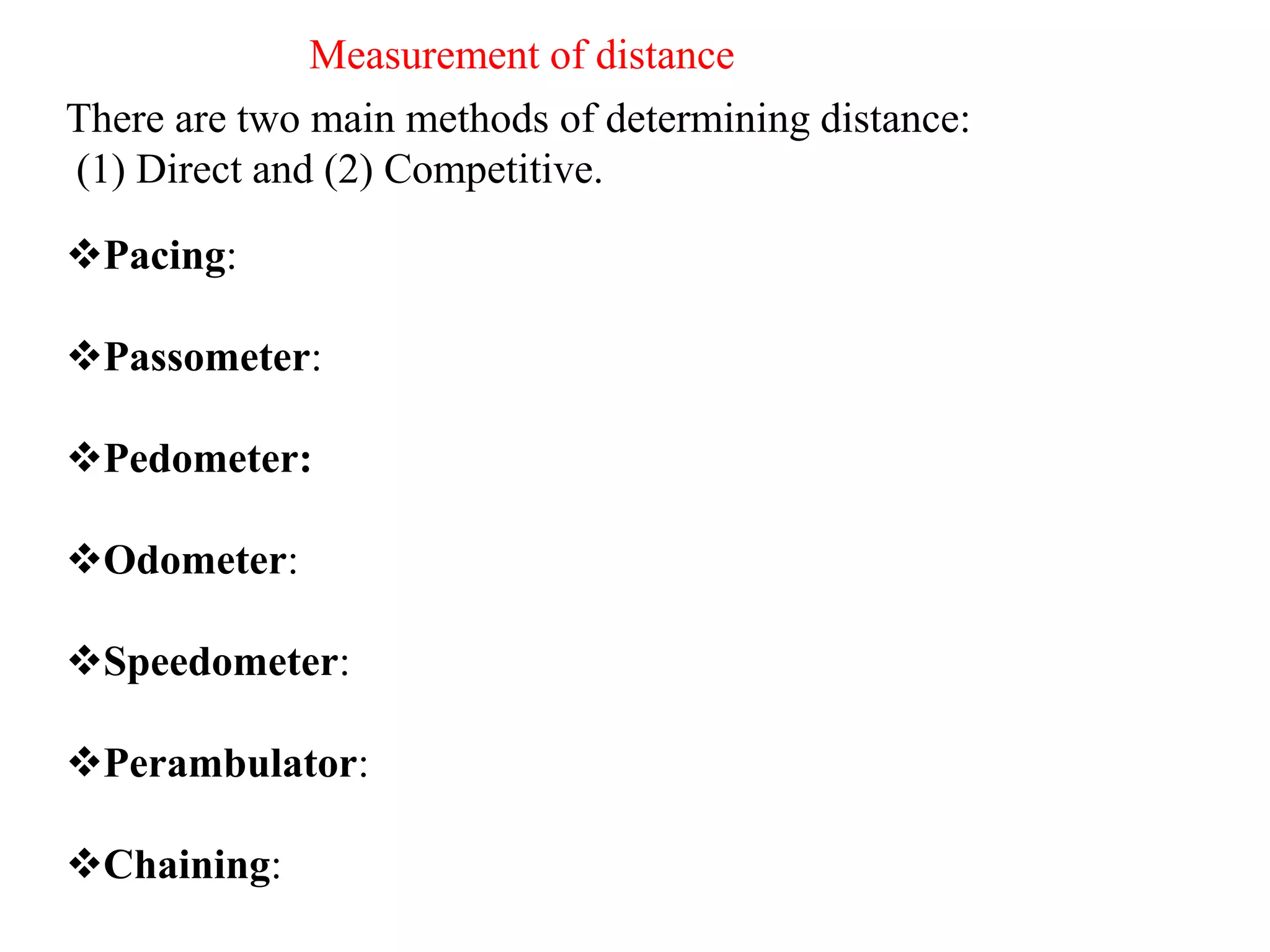 Surveying and levelling | PPTX