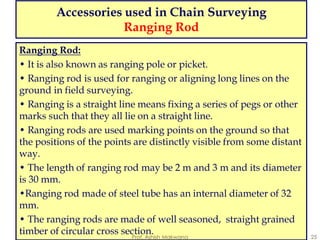 Circular Ranging Rod Surveying and scale_Surveying, Civil Engineering | PDF