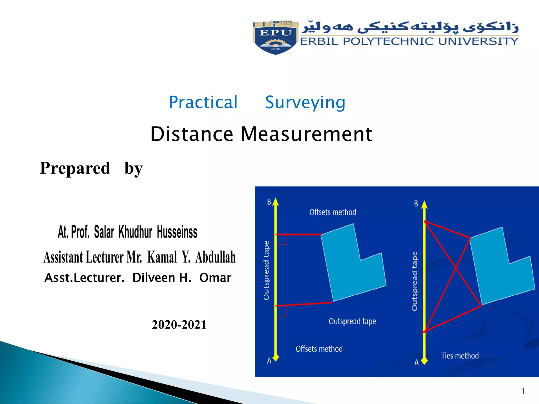 Practical Surveying Distance Measurement | PDF | Physics | Science