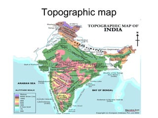Topographic map
 