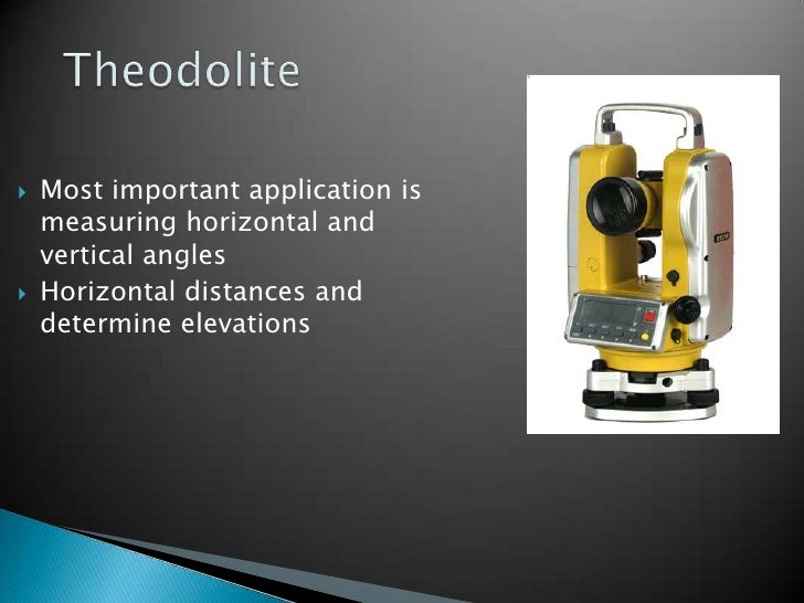 Surveying instruments