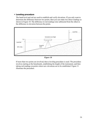 Steel Work Column Leveling Procedure.pdf Basic Surveying manual - Transportation Information Center | PDF