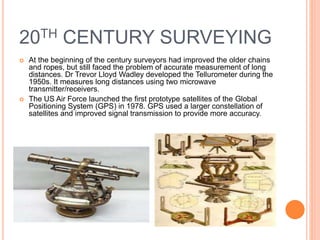 Surveying presentation and its objectives in detail including ...
