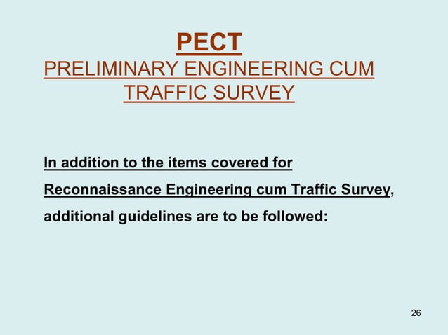 Indian Railways Surveying (RECT, PECT and FLS) | PPTX