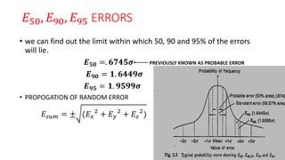 Total Probable Error Survey intorduction with error | PPTX