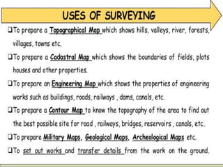 Survey intro 1.pdf for civil engineering | PDF