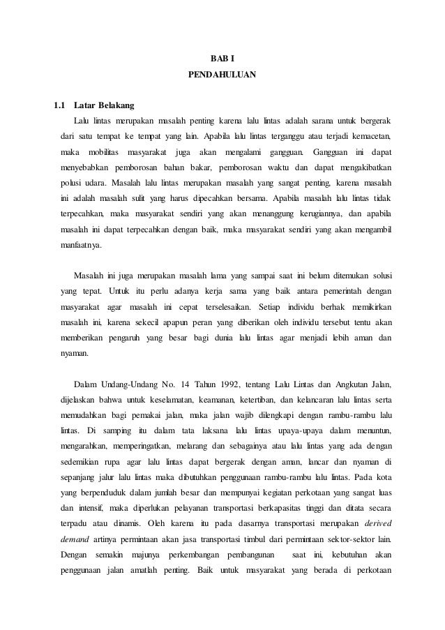 Survey Lalu Lintas Kelompok 6