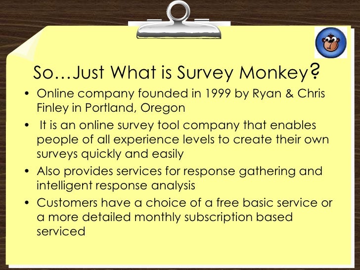 Survey monkey