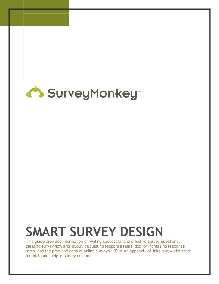 surveymonkey smart survey design guide