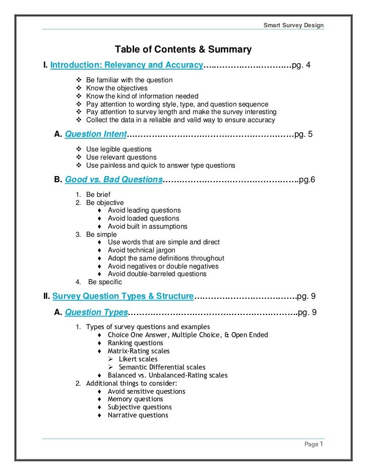 SurveyMonkey - Smart Survey Design Guide