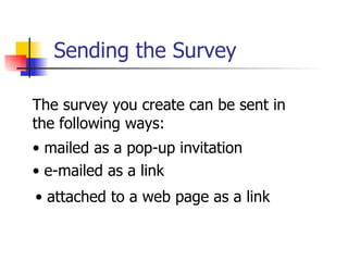 Survey Monkey Presentation | PPT