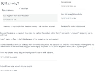 Survey monkey results