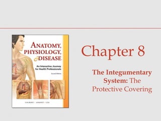 The Integumentary
System: The
Protective Covering
Chapter 8
 