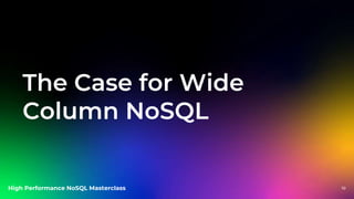Survey of High Performance NoSQL Systems | PPTX