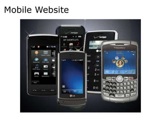 Mobile Website
 