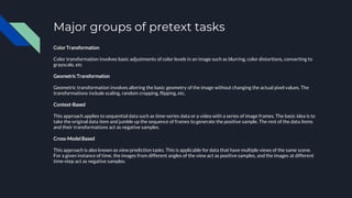 Survey on contrastive self supervised l earning | PPTX