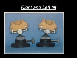 Right and Left tilt
 