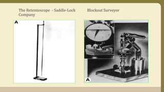 The Retentoscope - Saddle-Lock
Company
Blockout Surveyor
 