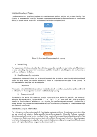 Sentiment Analysis In Process Sentiment Analysis Techniques and Approaches | PDF
