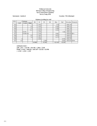 Survey report sample BCE