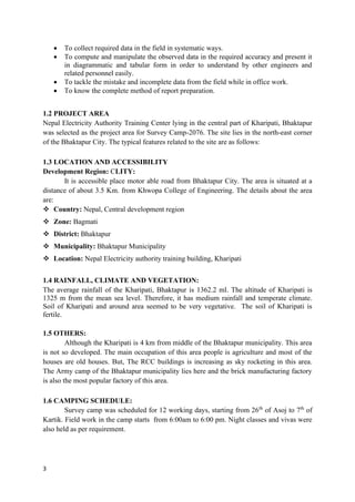 Survey report sample BCE