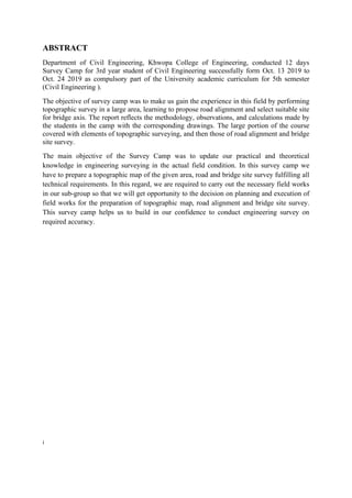 Survey report sample BCE