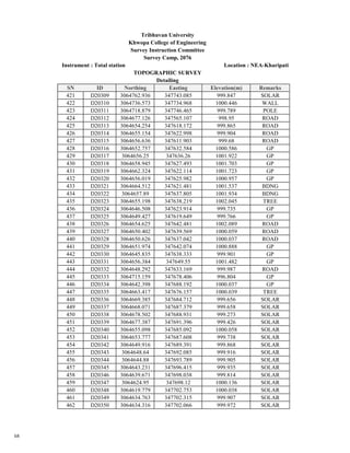 Survey report sample BCE