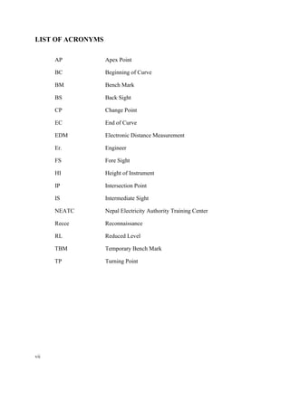Survey report sample BCE