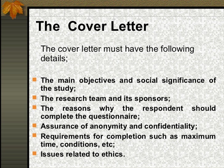 survey research cover letters for survey research office in