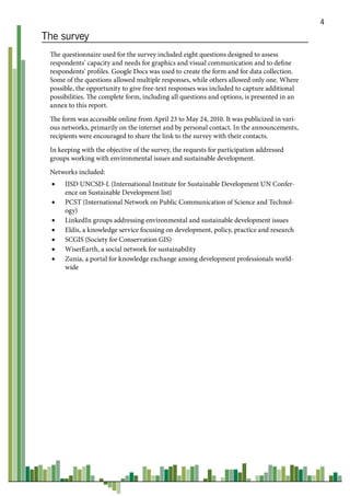 Survey on visual communication of scientific information and data ...